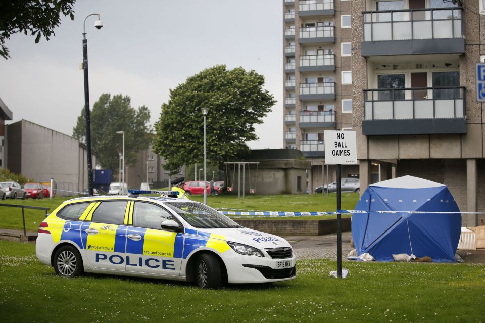  Cops taped off the 12th floor and Linda was forced to move into temporary accommodation