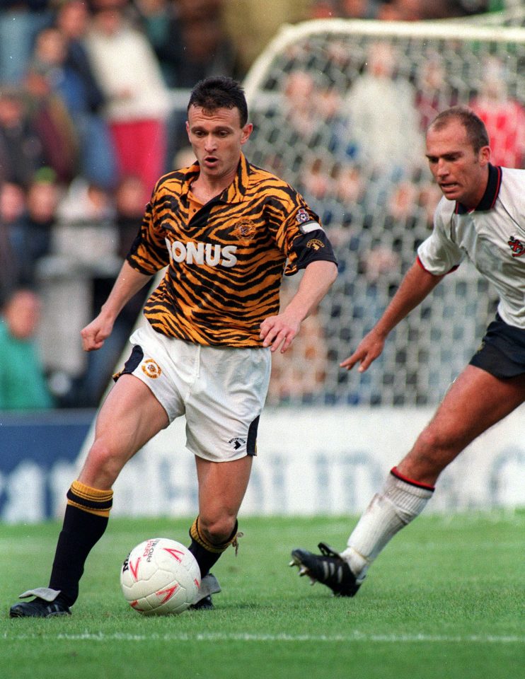  Hull City wore this number in 1992 when they were back in the old Division 2