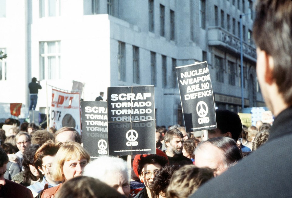 CND demonstration in London