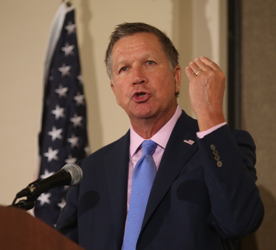  Former Republican presidential hopeful John Kasich said Gold Star parents should be treated with honour and respect