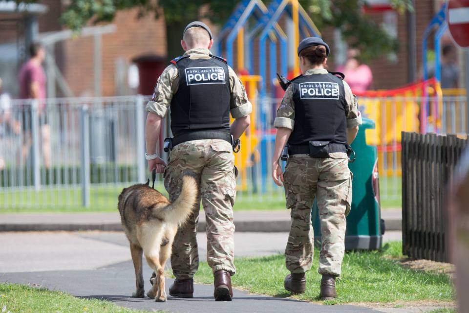 Security tightened RAF Marham families day