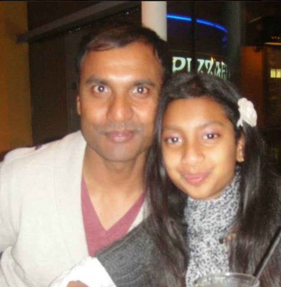  Chetan Chuttoo has wished the driver of the lorry that struck his daughter 'the very best'