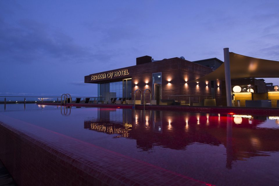 The incredible hotel has an amazing outdoor pool, where guests can cool off to escape the Mediterranean heat