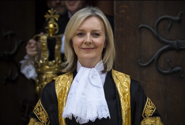 Truss took her oath and pledged to respect the rule of law