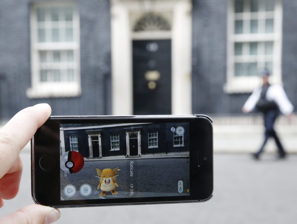  Reality check ... Pokemon Go players search to catch monsters that appear on their screen