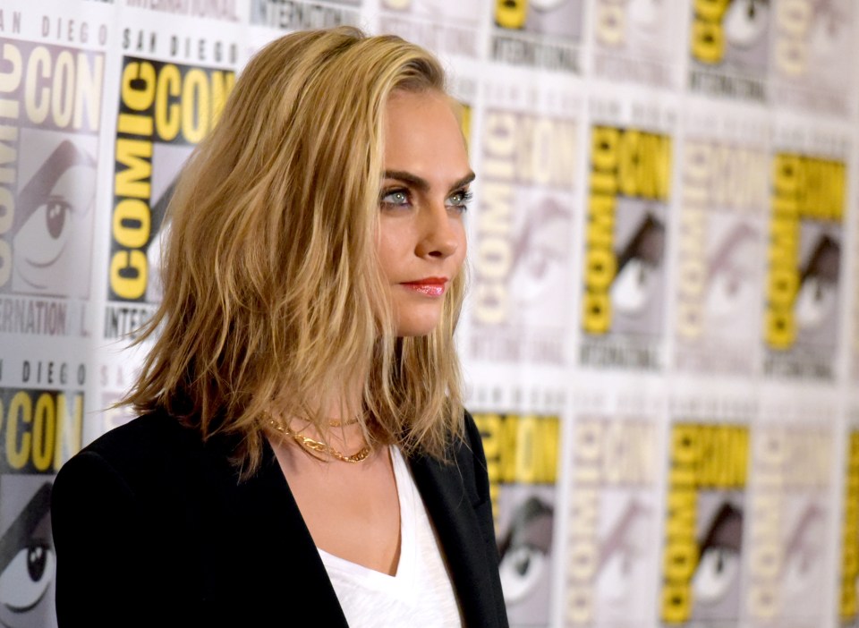  Cara thanked her hairdresser on Instagram for her new look