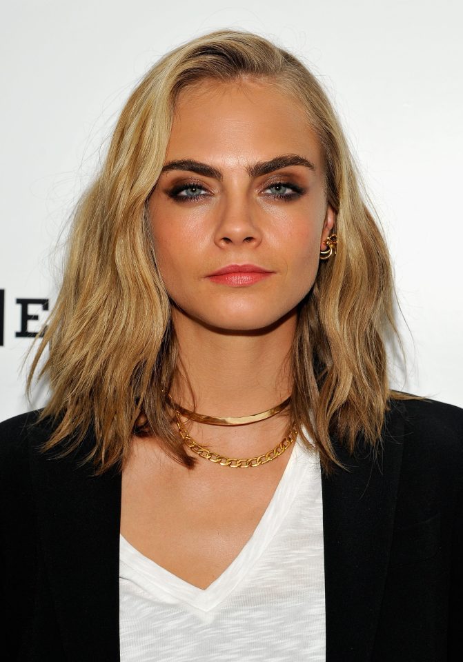  Cara looked sensational as she showed off her new hairstyle