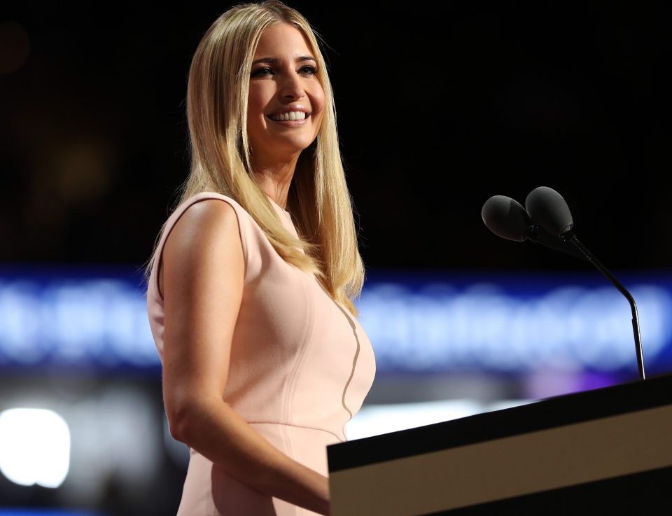  Donald's daughter, Ivanka, stole the show with her powerful speech