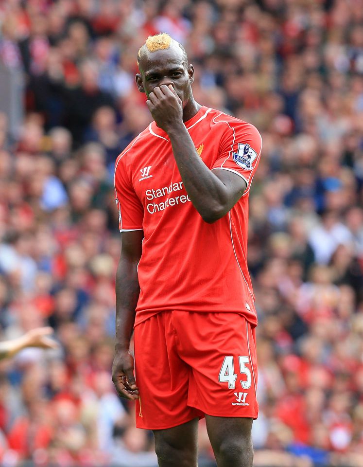  Balotelli is searching for another club after flopping for Liverpool