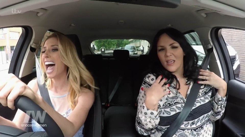 Stacey Solomon and Martine McCutcheon have their own Carpool Karaoke