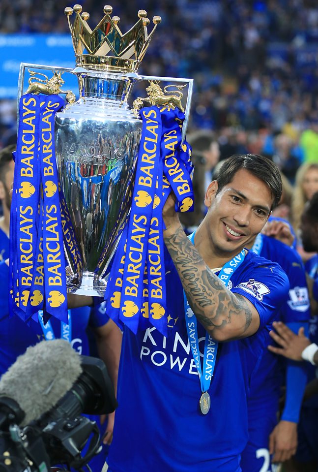  Ulloa was part of Leicester's title winning squad