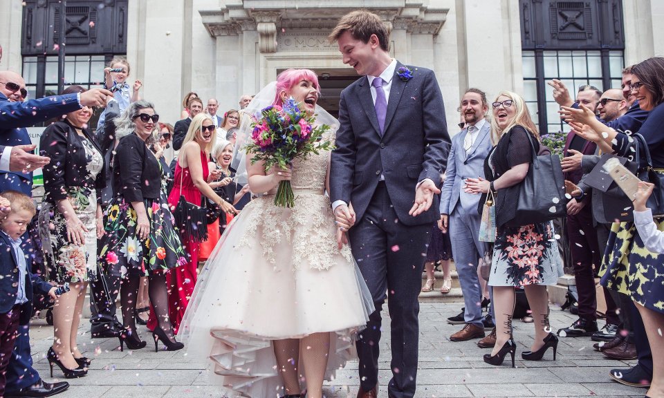  Victoria Carlin and Jonathan O'Brien got married this week after meeting on Twitter