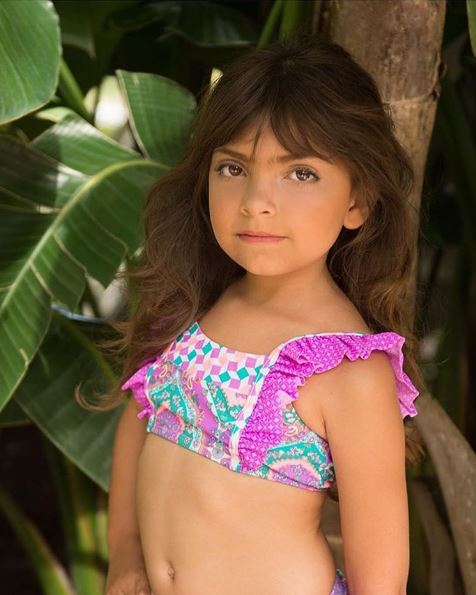  Farrah sees nothing wrong with her daughter Sophia's modelling shots