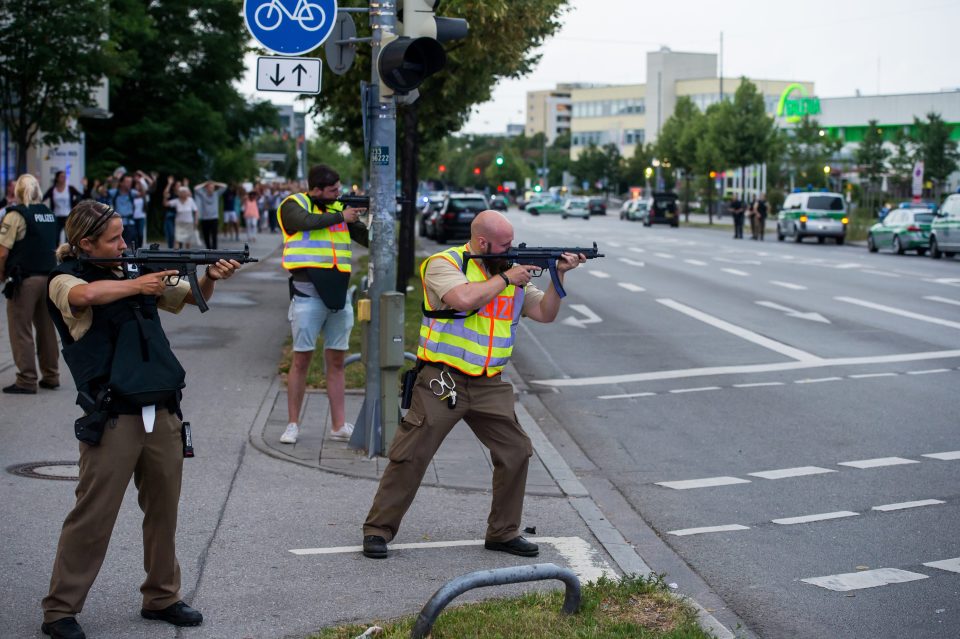  Armed Police in Munich