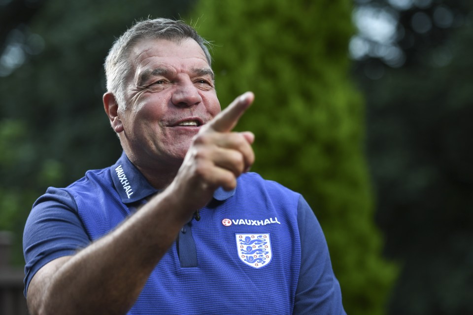  Sam Allardyce has finally landed his dream Three Lions job