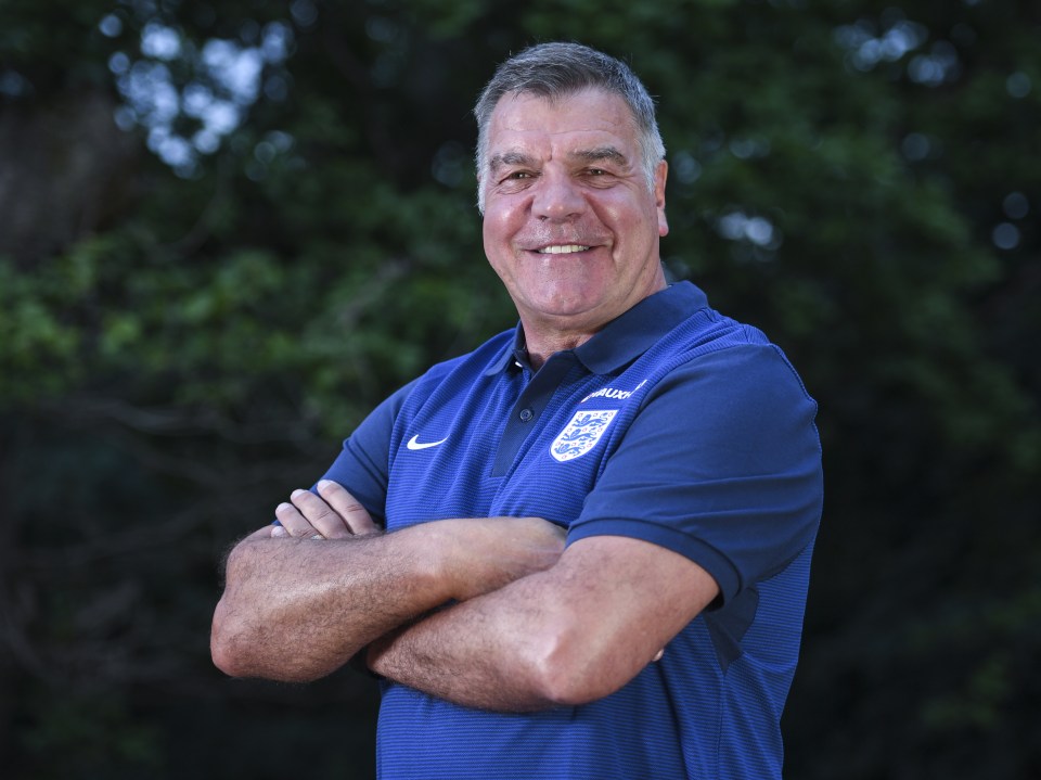  Sam Allardyce 'can't stop smiling' after being announced as England boss