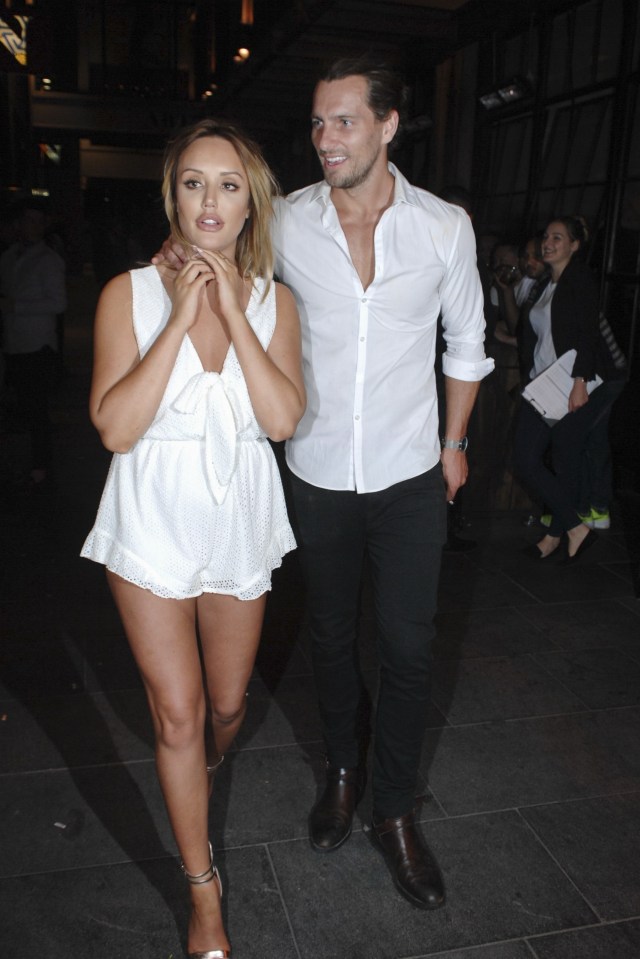  Charlotte was recently spotted leaving Manchester’s Neighbourhood club with hunky model Ash Harrison