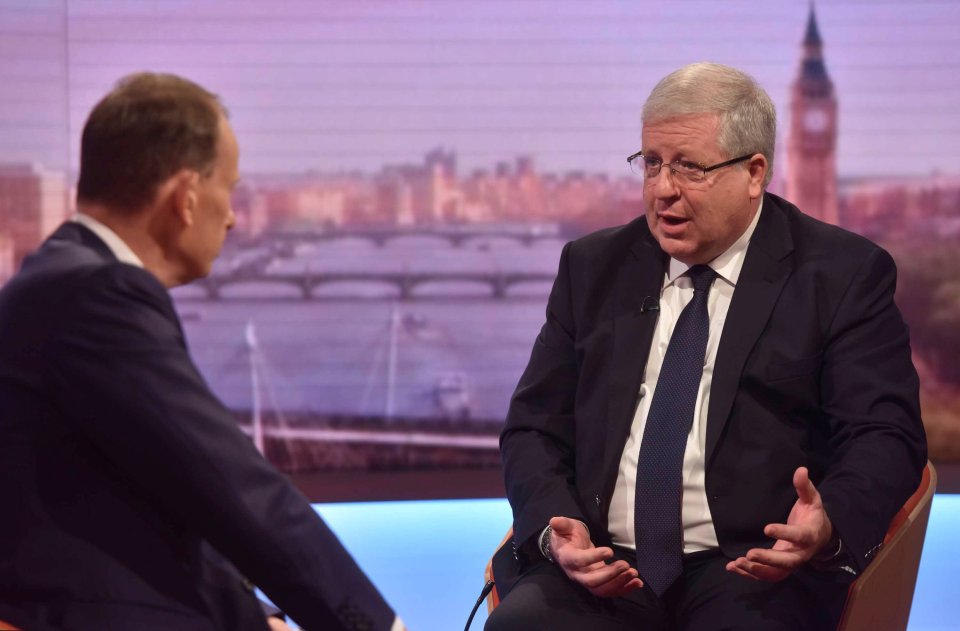 Patrick McLoughlin and Andrew Marr