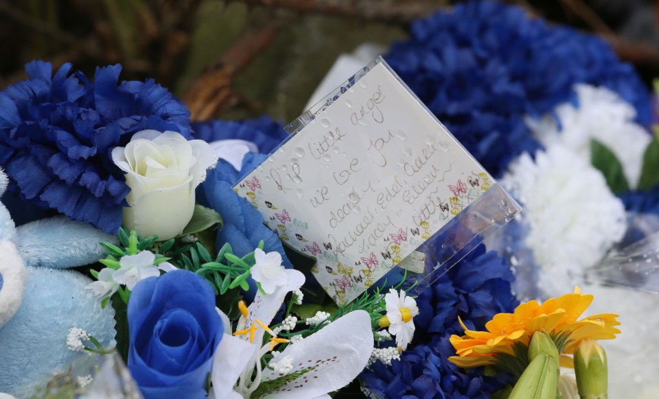  Symbols of the lives of Marco and Alex were brought to the altar by young relatives recalling happy families in happier times