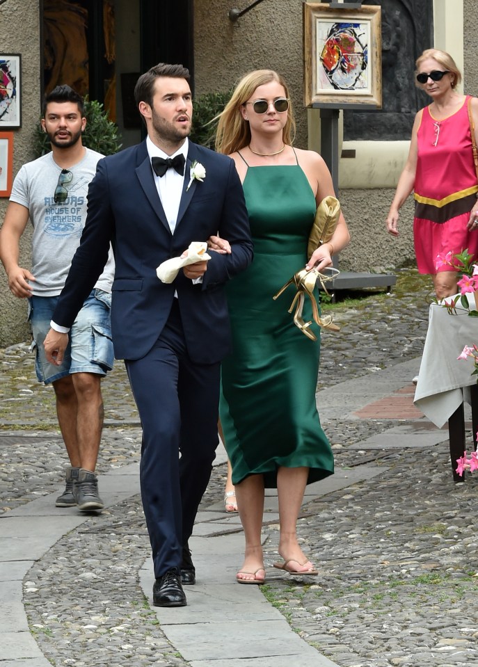  Joshua was joined by his Canadian A-list actress girlfriend Emily VanCamp