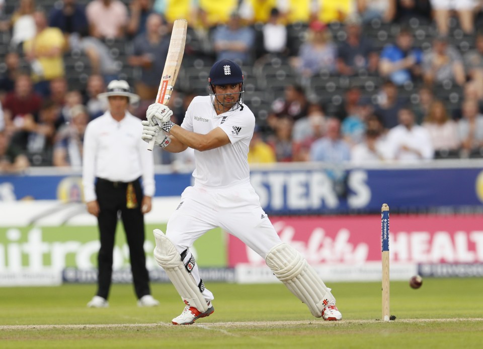 Despite Englands commanding lead, skipper Alastair Cook wanted another bat