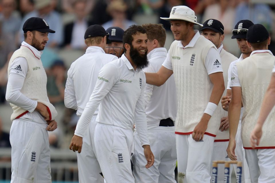 Moeen Ali was the man to pick up the wicket of Pakistan skipper Misbah 