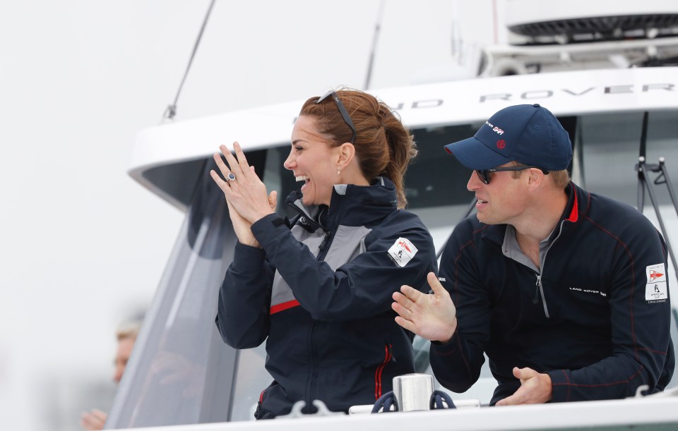 The Cambridges are known for their love of aquatic pursuits