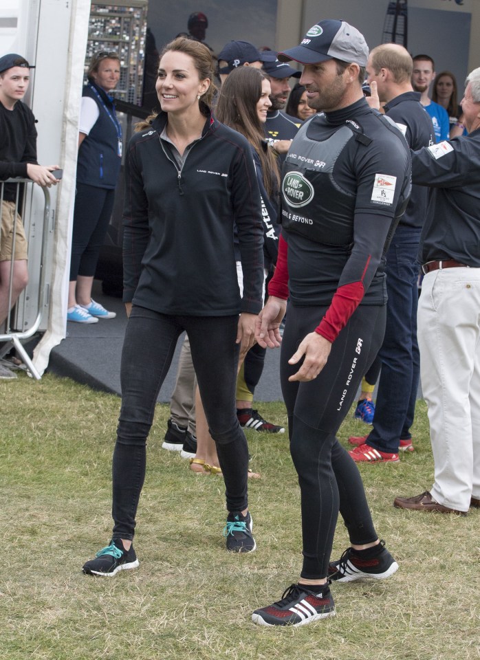 The team, lead by Ben Ainslie, is the first British team to contest an official America's Cup event on home waters since the competition began