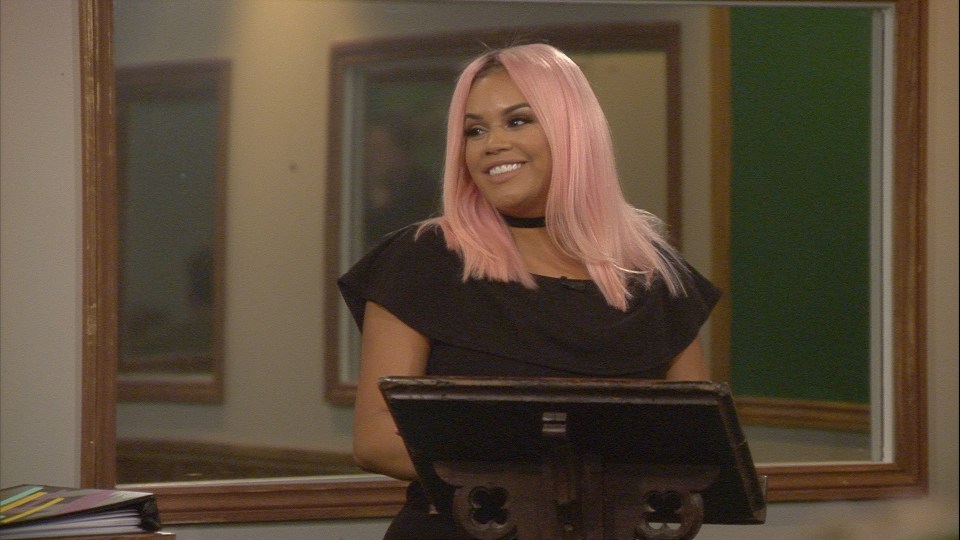  A host of evicted Big Brother housemates including Lateysha Grace returned for a special task