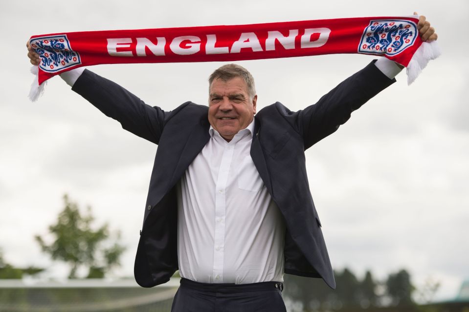  Sam Allardyce was named as England manager to replace Hodgson