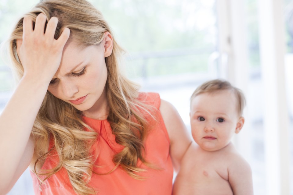  She later said that her daughter had red mark on her forehead and that she felt “awful”