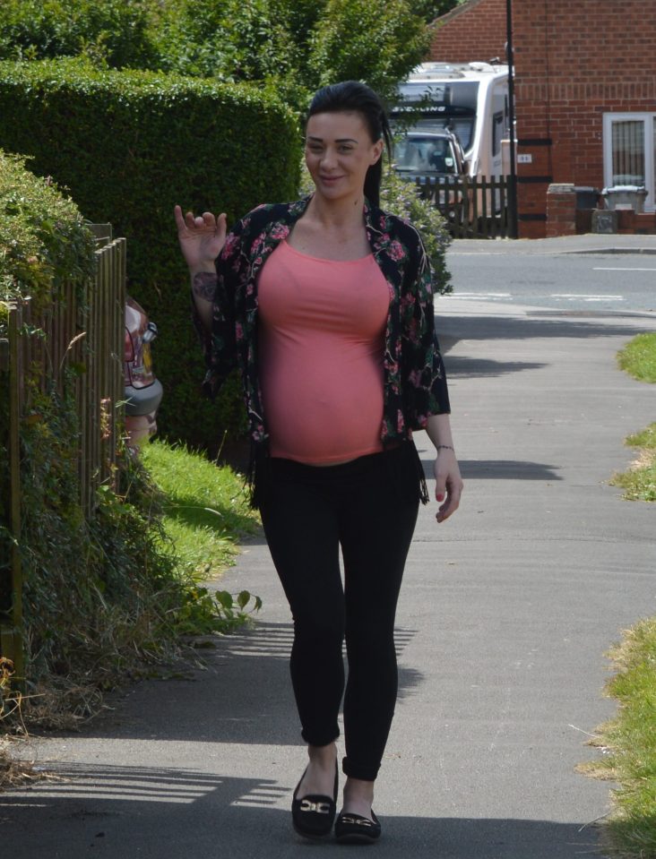  Josie was glowing when she was seen near her Wakefield home last week