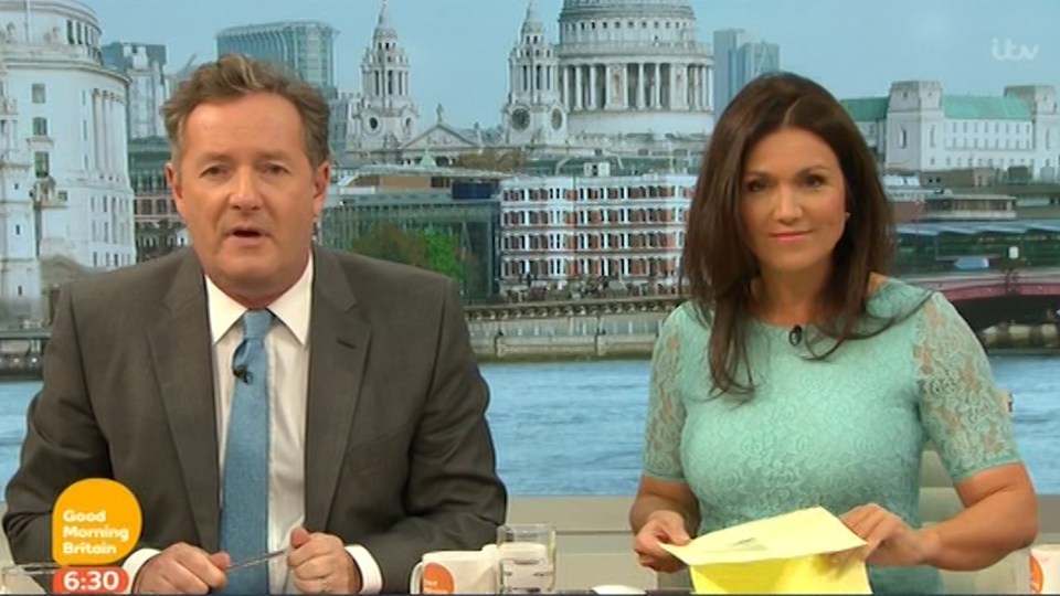  Piers Morgan slams Jennifer Aniston live on GMB this morning