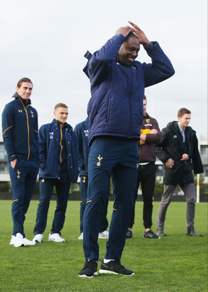  Sam Mitchell admitted Ledley King and Co were "terrible" at the sport