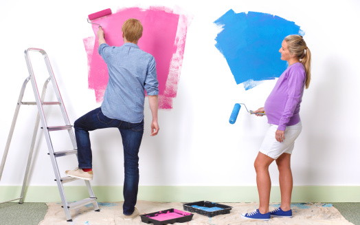 Forget pink and blue, you should be painting your child's nursery black