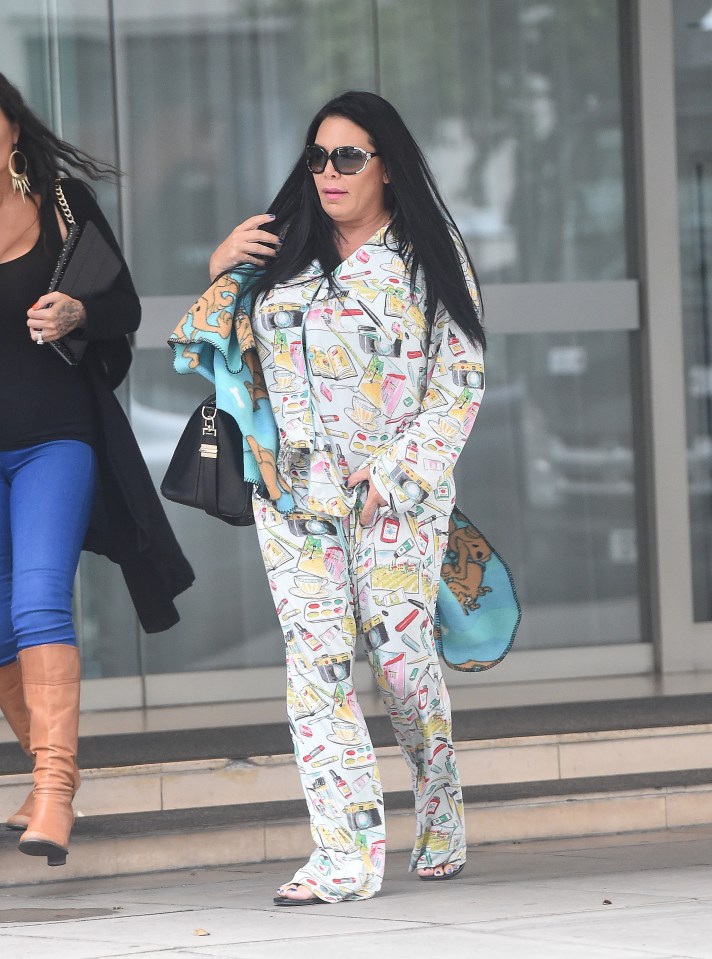  Mob Wives star Renee Graziano was snapped sporting a loud ensemble as she arrived at the hotel near the Celebrity Big Brother house