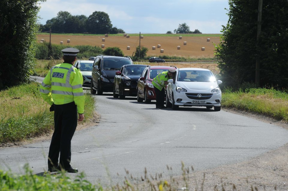  'Ideal targets' ... Country lanes around base are popular with jogging servicemen