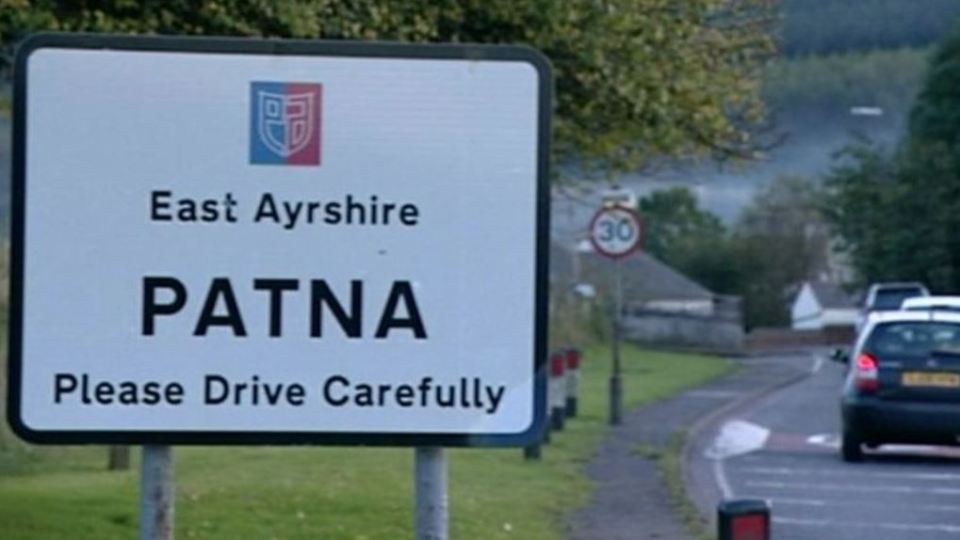  There have been reports of an adult ostrich walking around in the village of Patna, East Ayrshire