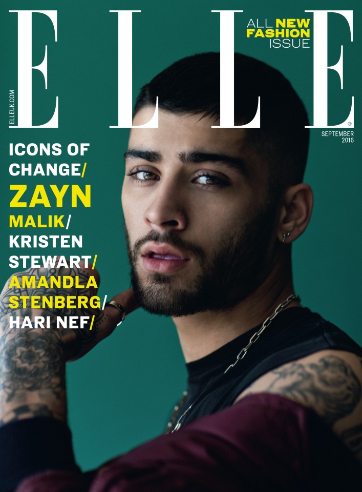  Read the full interview in ELLE UK, on sale 3 August