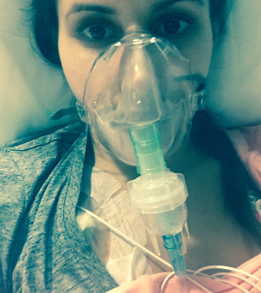 She started treatment as soon as doctors discovered the real reason behind her pain