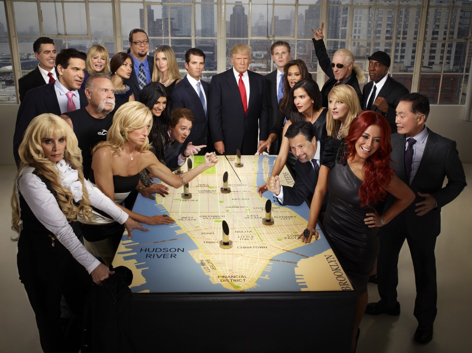  Starring on The Celebrity Apprentice with Donald Trump