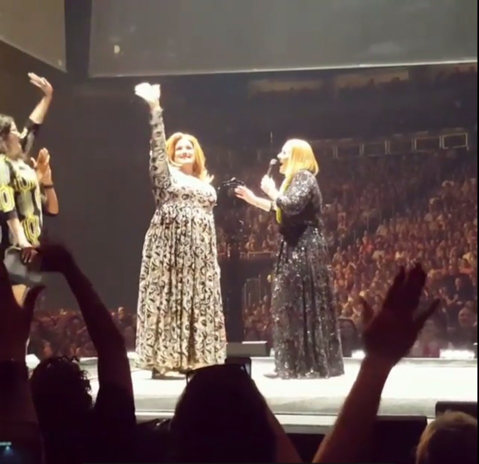  Adele look-a-like said 'dreams do come true'... in Seattle, US