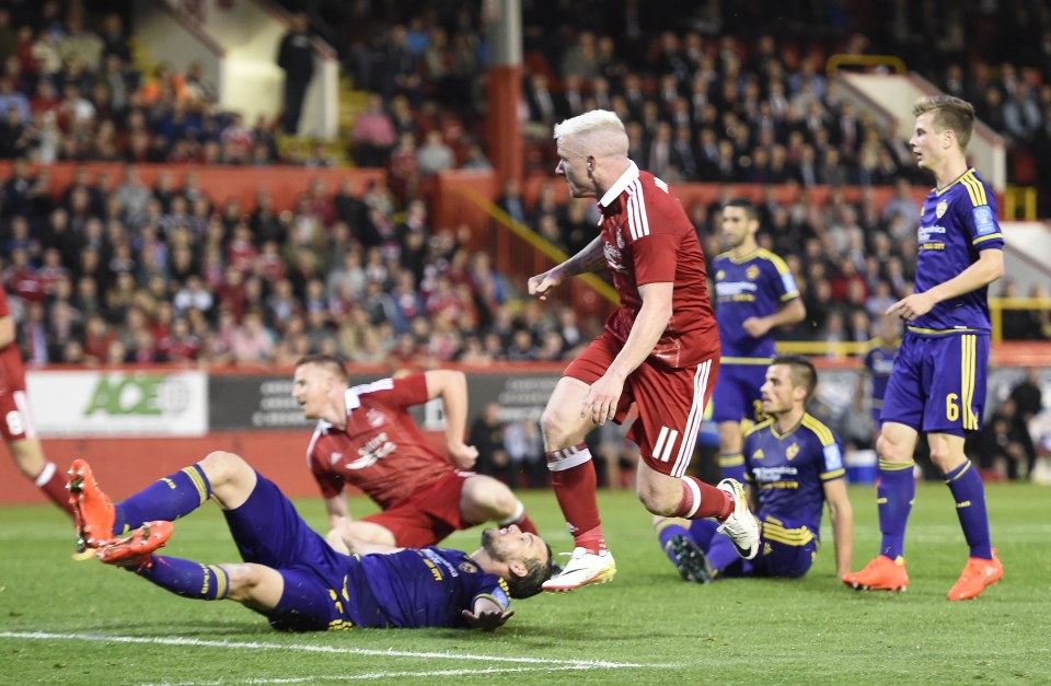  Maribor drew 1-1 with Aberdeen in the first leg last week