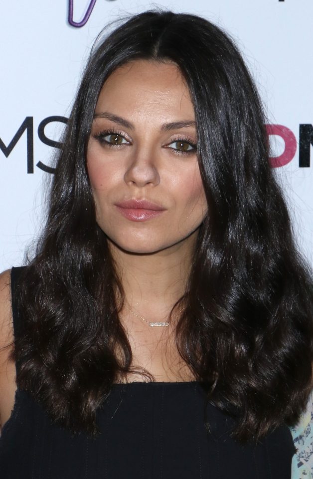  Mila suffered a rare make-up fail as she stepped out to promote her new movie