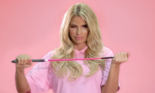  Katie Price cracks the whip in the first trailer for Pony Club