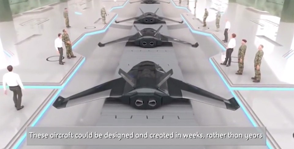  The aircraft could be designed and built in a matter of weeks