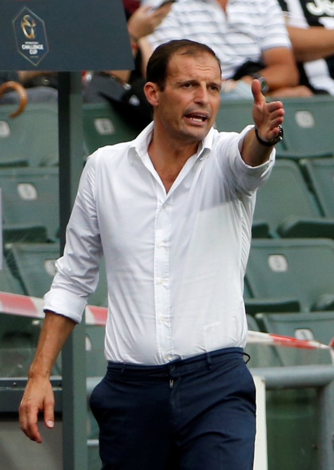  Juve boss Max Allegri has made a number of big signings this summer