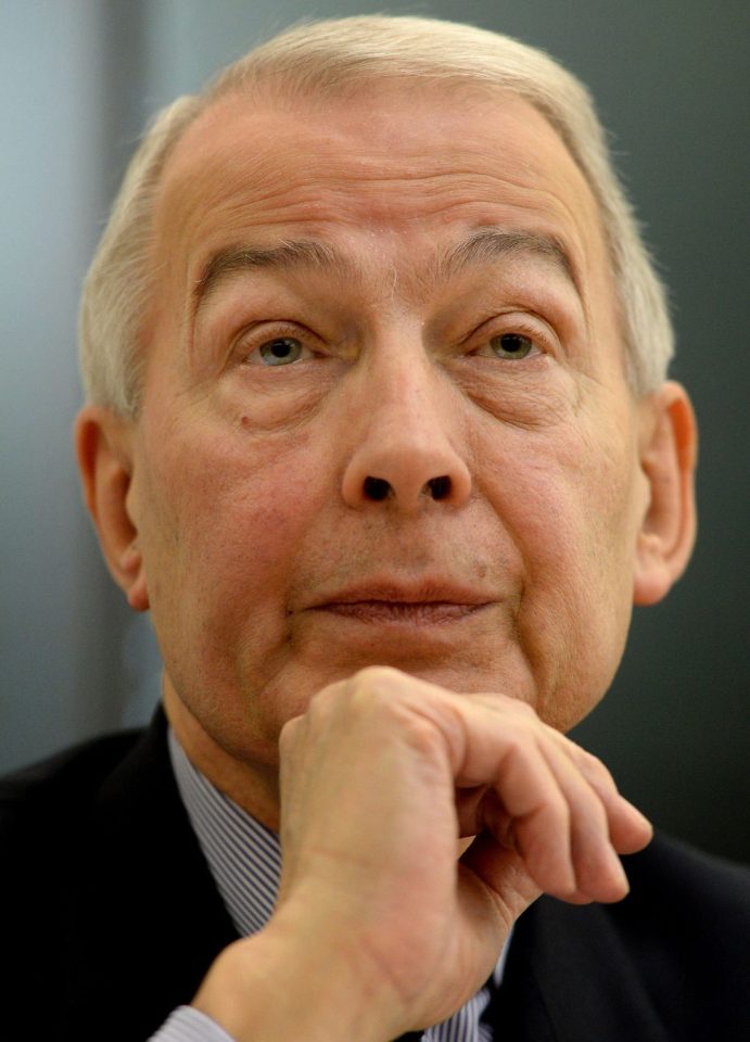  Frank Field ... according to Sir Philip, the MP tried to create a 'false narrative'