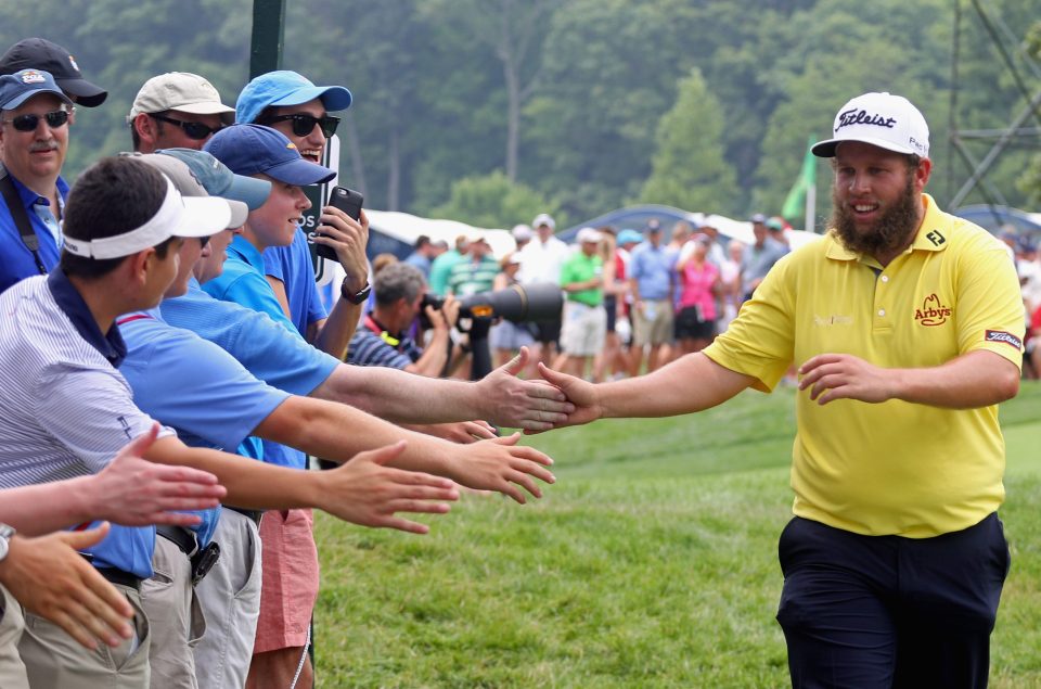  Andrew Johnston has enjoyed a great relationship with the American fans