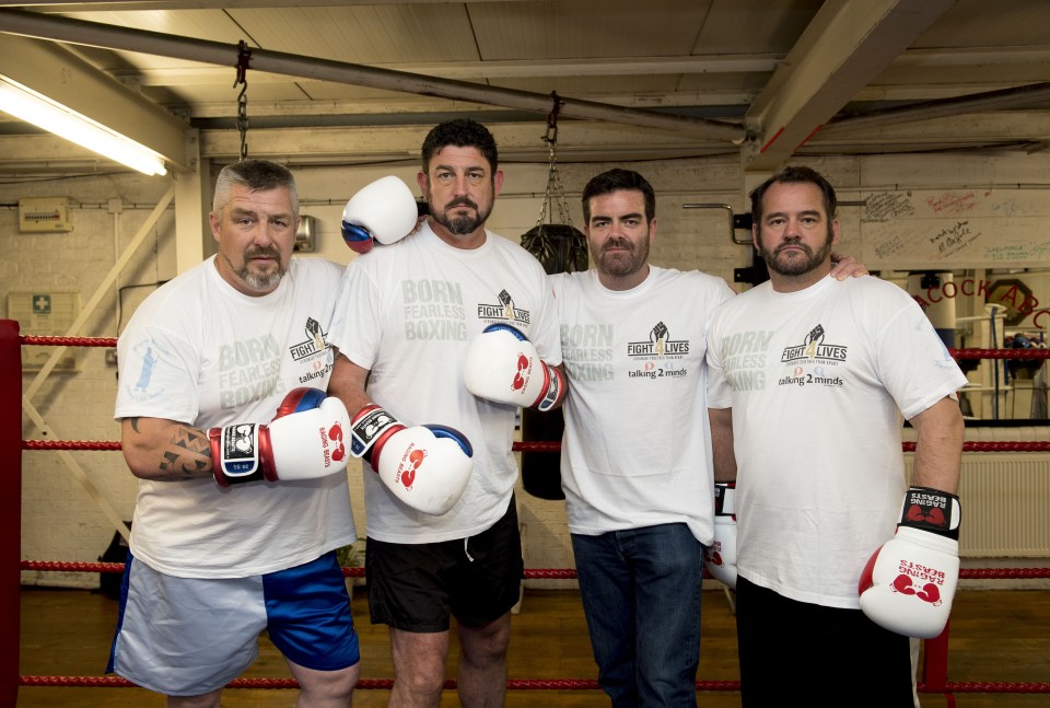  The money raised will go towards charities chosen by the boxers